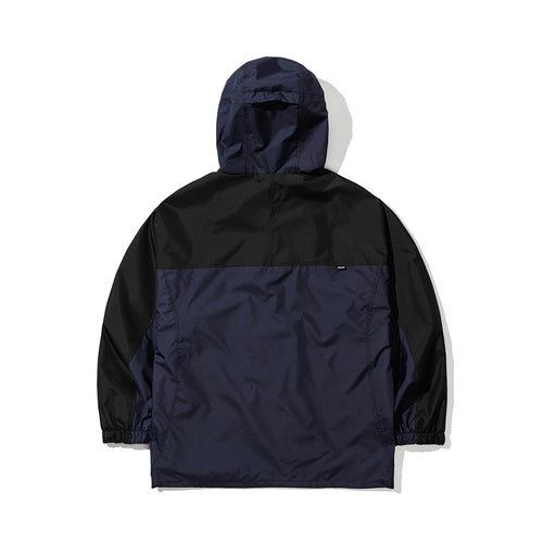 Retro Hooded Jacket Dark Navy