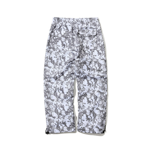 Wide Carpenter Track Pants Mono Flower