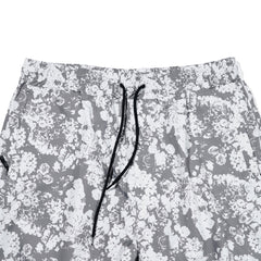 Wide Carpenter Track Pants Mono Flower