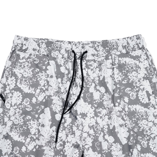 Wide Carpenter Track Pants Mono Flower