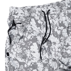 Wide Carpenter Track Pants Mono Flower