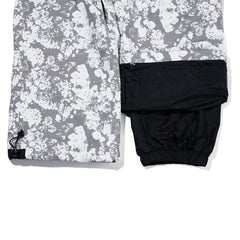 Wide Carpenter Track Pants Mono Flower