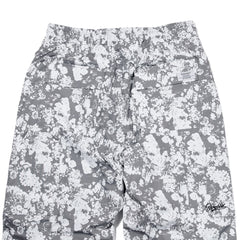 Wide Carpenter Track Pants Mono Flower