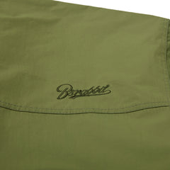 Wide Hooded Jacket Khaki