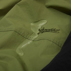 Wide Hooded Jacket Khaki