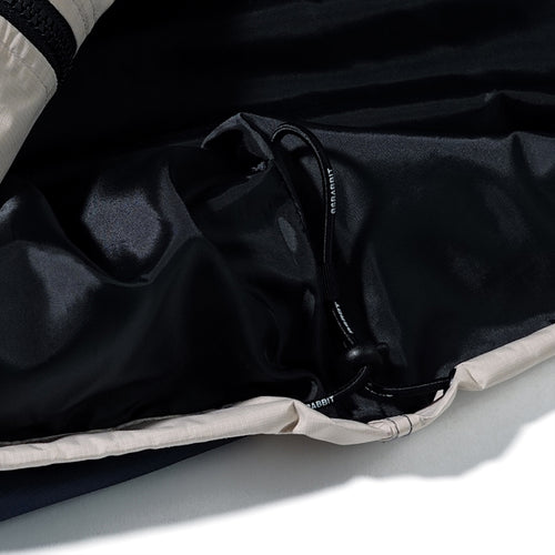 Retro Hooded Jacket Beige