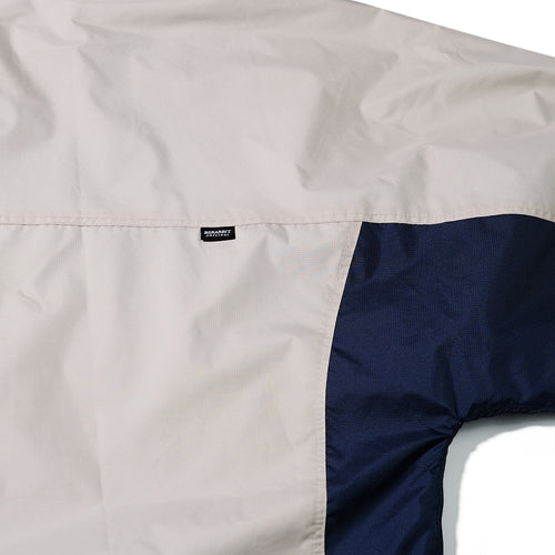 Retro Hooded Jacket Beige