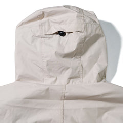 Retro Hooded Jacket Beige