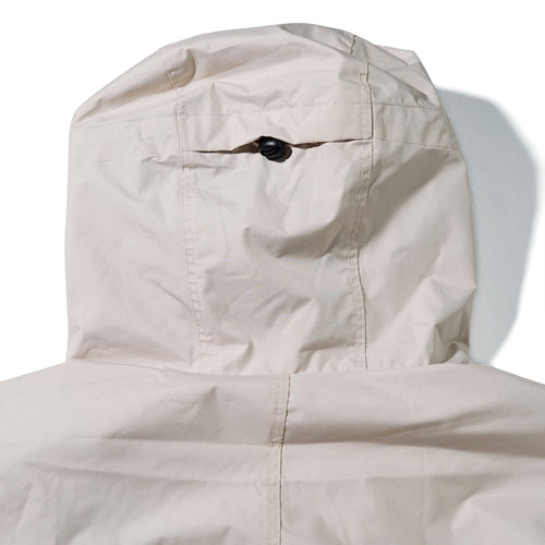 Retro Hooded Jacket Beige