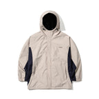 Retro Hooded Jacket Beige