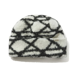 Softly Beanie Tangled White