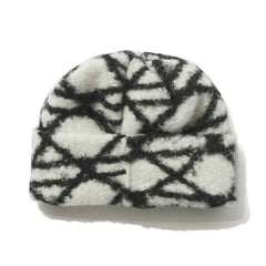 Softly Beanie Tangled White