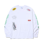 Fancy New Bsr Logo Long Sleeve White