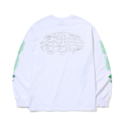Fancy New Bsr Logo Long Sleeve White