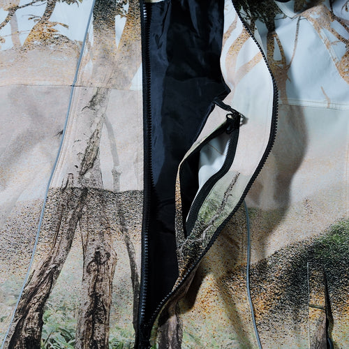 Pp Stretch Hooded Jacket Fog Forest