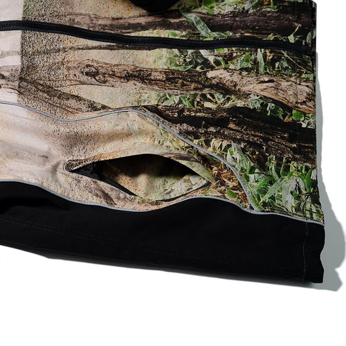 Pp Stretch Hooded Jacket Fog Forest