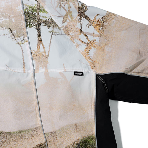 Pp Stretch Hooded Jacket Fog Forest