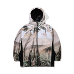 Pp Stretch Hooded Jacket Fog Forest