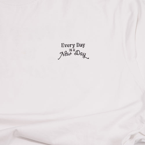 Every Day Long Sleeve White