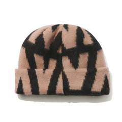 Jacquard Beanie Pink