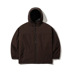 Mild Hooded Jacket Dark Brown
