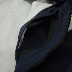 Neat Hooded Jacket Navy