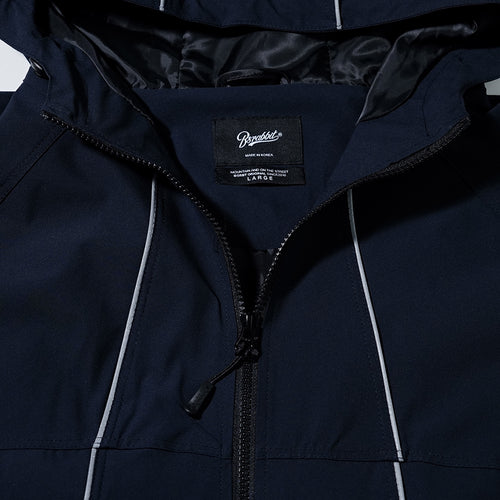 Pp Stretch Hooded Jacket Navy