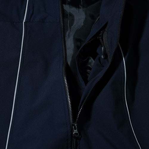 Pp Stretch Hooded Jacket Navy