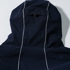 Pp Stretch Hooded Jacket Navy