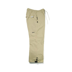 Wide Carpenter Track Pants Beige
