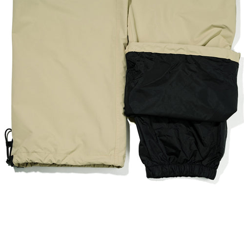 Wide Carpenter Track Pants Beige