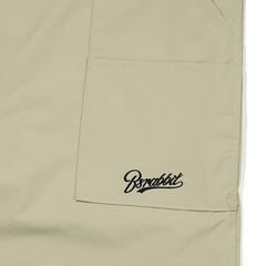 Wide Carpenter Track Pants Beige