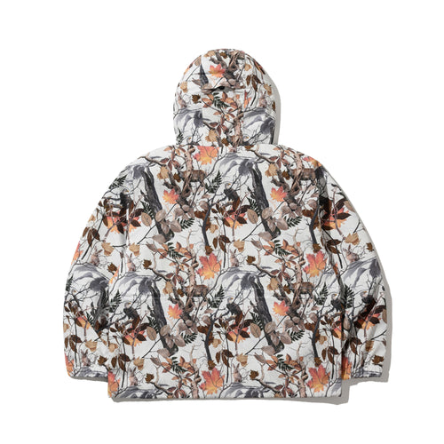 Big Pocket Hooded Jacket Realtree White