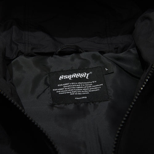 Neat Hooded Jacket Black