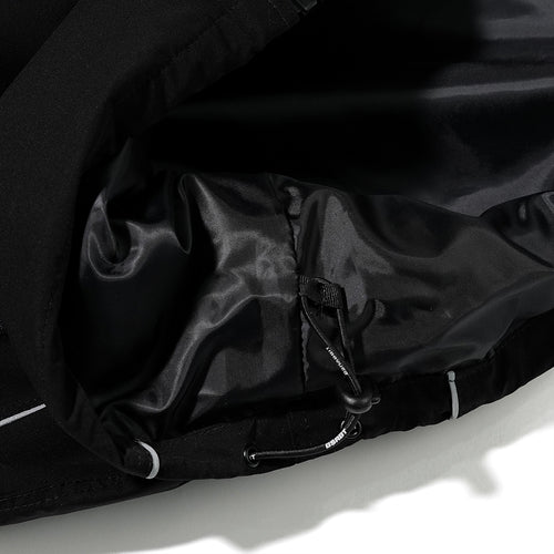 Pp Stretch Hooded Jacket Black