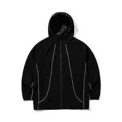 Pp Stretch Hooded Jacket Black