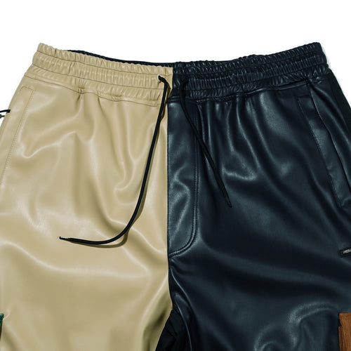 Metal Logo Wappen Ventilation Wide Cargo Track Pants Mix Color