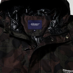 Soft Light Hooded Jacket Dark Camouflage