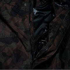 Soft Light Hooded Jacket Dark Camouflage