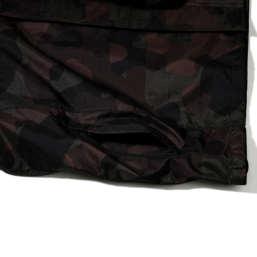 Soft Light Hooded Jacket Dark Camouflage