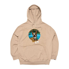Lucky Space Hoodie Beige