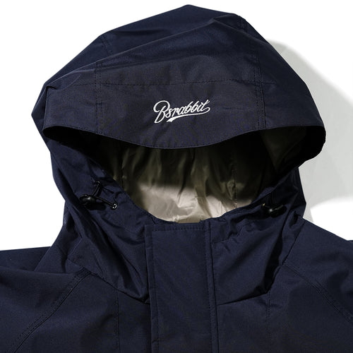 Soft Light Hooded Jacket Navy