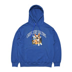 Lucky Jungle Hoodie Blue Navy