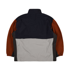 Mcs Wide Jacket Navy Brown