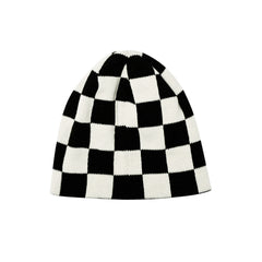 Bsr Logo Beanie Checker Board