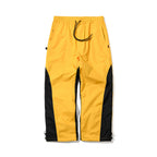 Retro Wide Track Pants Yellow