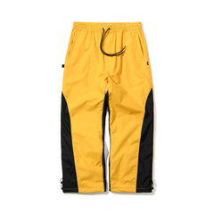 Retro Wide Track Pants Yellow