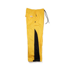Retro Wide Track Pants Yellow