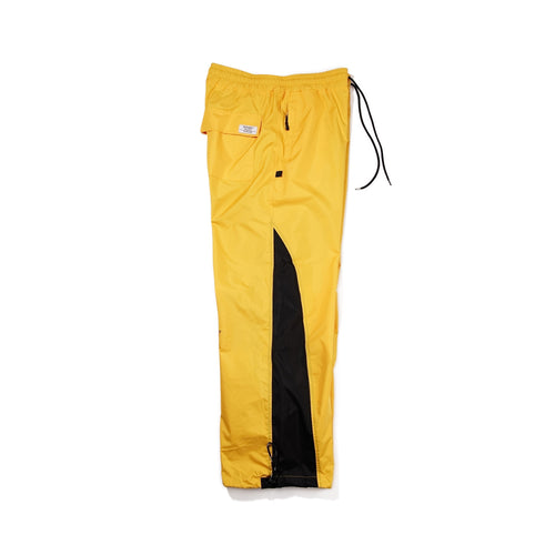 Retro Wide Track Pants Yellow