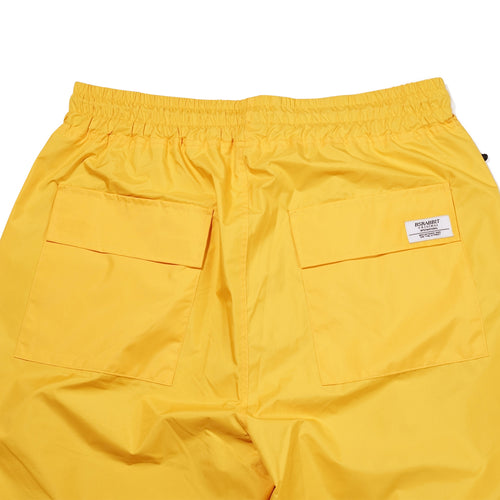 Retro Wide Track Pants Yellow